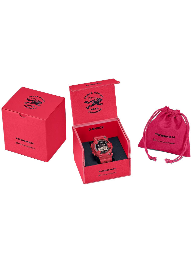 Casio G Shock FROGMAN RED 30th Anniversary Limited Edition Mens