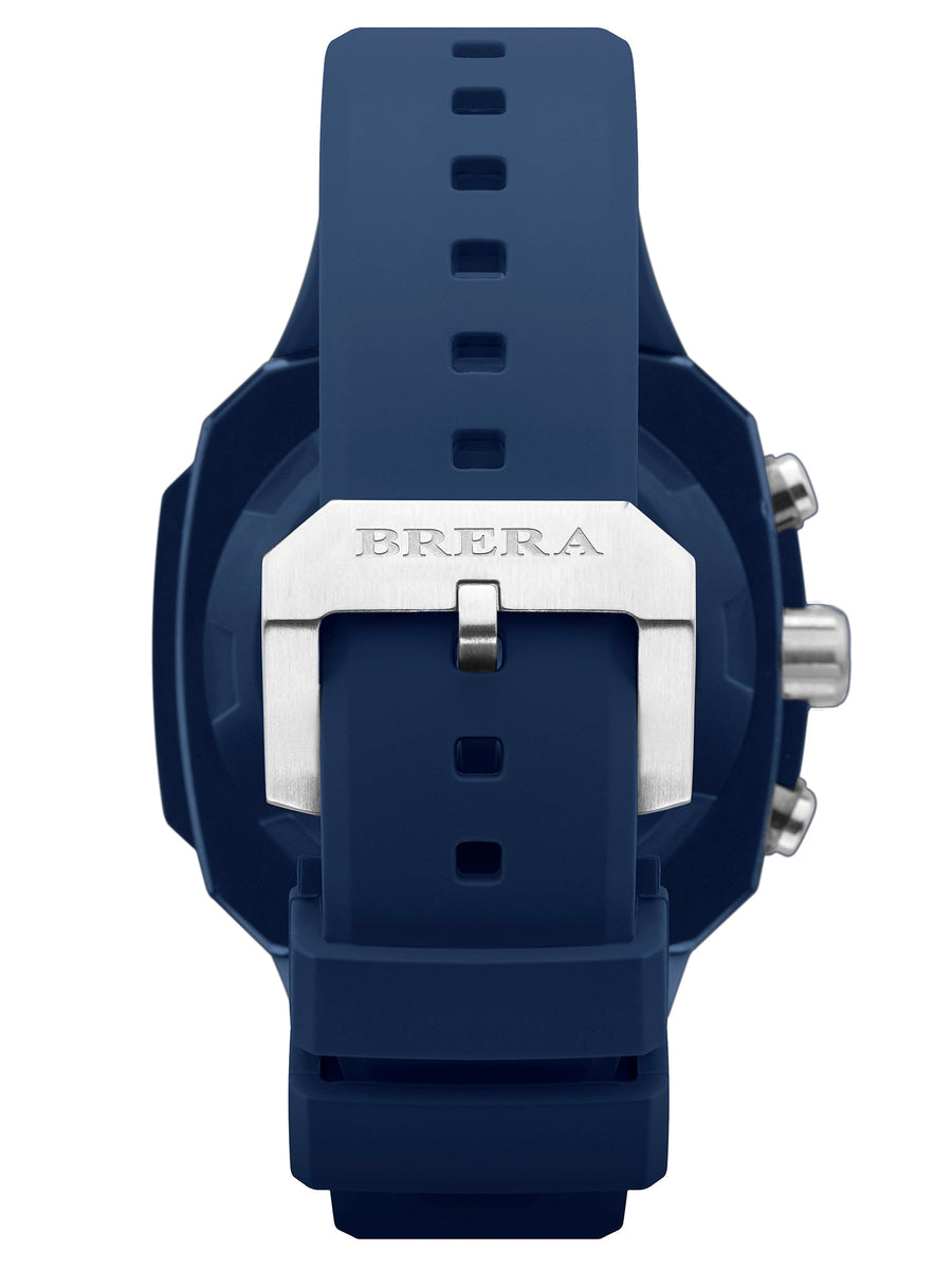 Brera Orologi SUPERSPORTIVO SQUARE Men s Swiss Made Blue