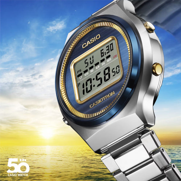 Casio 50th Anniversary CASIOTRON Bluetooth Watch TRN50SS-2A - Shop at Altivo.com