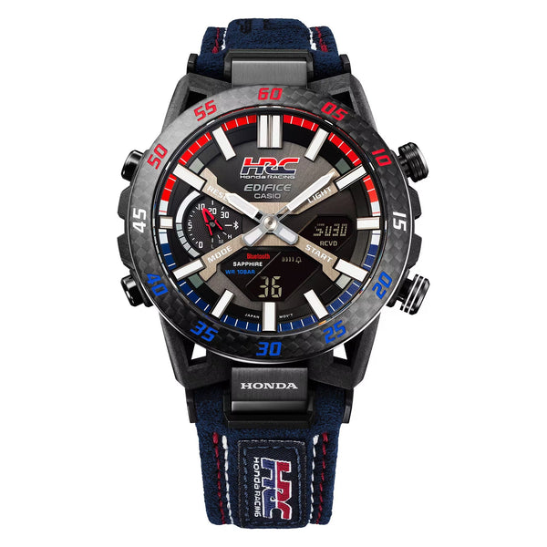 Casio Edifice HONDA RACING Tough Solar Bluetooth Mens Watch ECB2000HR-1A - Shop at Altivo.com