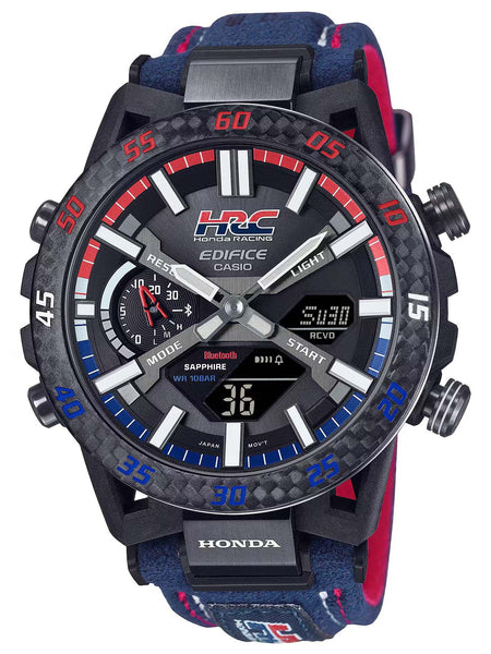 Casio Edifice HONDA RACING Tough Solar Bluetooth Mens Watch ECB2000HR-1A - Shop at Altivo.com