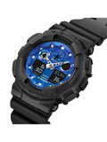 Casio Fiery and Bold G-SHOCK Series Ana-Digi Mens Watch GA100FL-1A