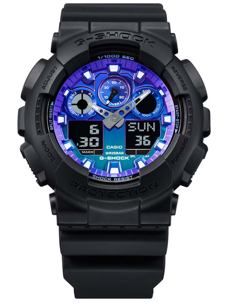 Casio Fiery and Bold G-SHOCK Series Ana-Digi Mens Watch GA100FL-1A