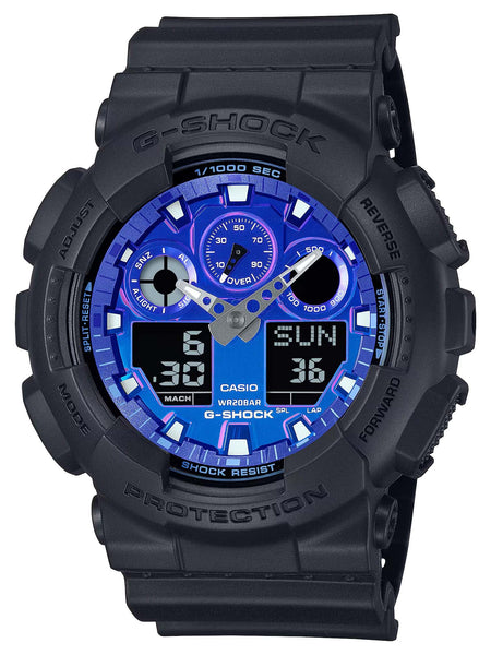 Casio Fiery and Bold G-SHOCK Series Ana-Digi Mens Watch GA100FL-1A