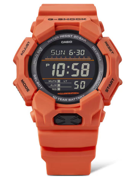 Casio G-SHOCK High-Brightness LED Large Digital Orange Watch GD010-4 - Shop at Altivo.com