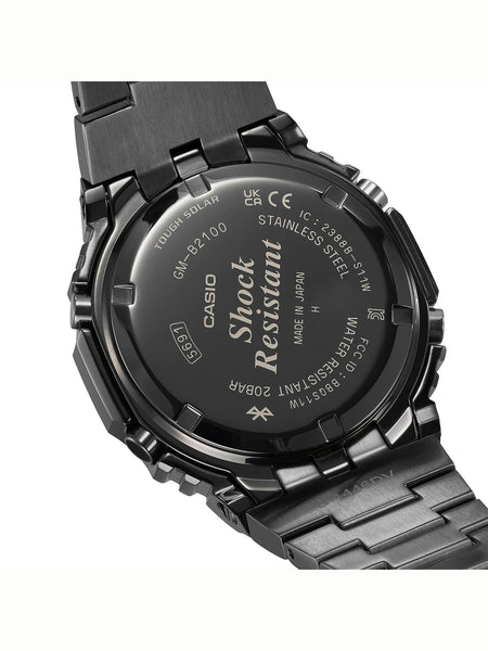 Casio G-Shock Full Metal Solar/Bluetooth® Mens All Black Watch GMB2100BD-1A - Shop at Altivo.com