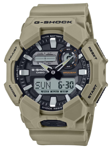 Casio G-Shock GA010-5A Bio-Resin High-Brightness LED Brown Mens Watch - Shop at Altivo.com