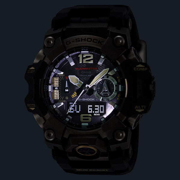 Casio G-Shock MUDMASTER Bluetooth Solar Gray Ion-Plated Mens Watch GWGB1000-1A - Shop at Altivo.com