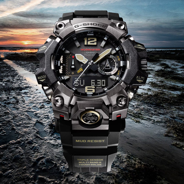 Casio G-Shock MUDMASTER Bluetooth Solar Gray Ion-Plated Mens Watch GWGB1000-1A - Shop at Altivo.com