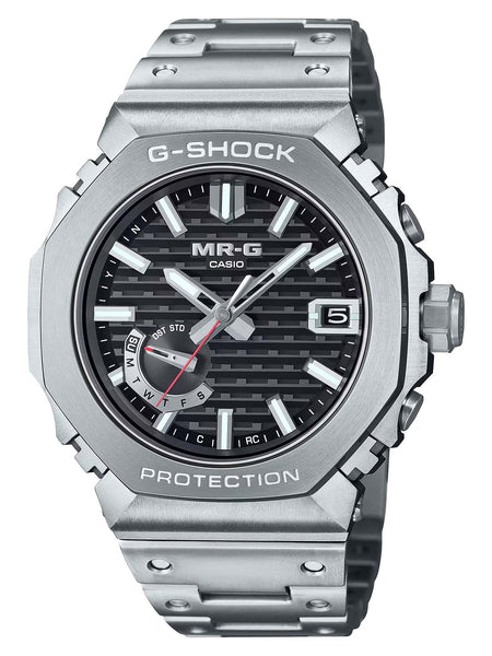 Casio G-Shock Octagonal Slim MRG TITANIUM watch with COBARION Bezel MRGB2100D-1A - Shop at Altivo.com