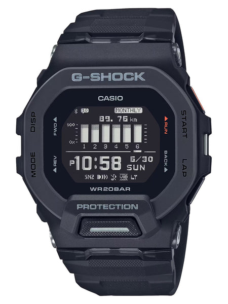 Casio G-Shock POWER TRAINER Black Mens Watch GBD200-1 - Shop at Altivo.com