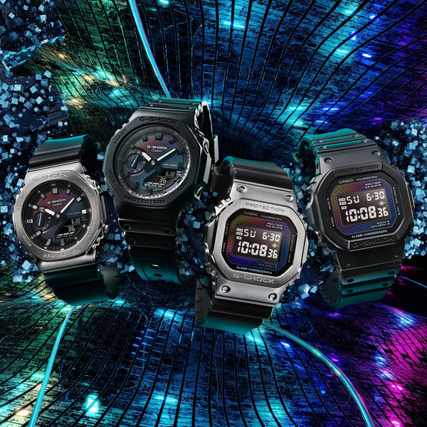 Casio G-Shock RAINBOW BRICK Digital Mens Watch DW5600RW-1A - Shop at Altivo.com