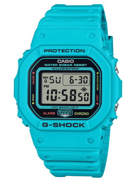 Casio G-Shock TEAM G-SHOCK Series Blue Digital Watch DW5600EP-2 - Shop at Altivo.com