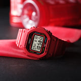 Casio G-Shock TEAM G-SHOCK Series Red Digital Watch DW5600EP-4 - Shop at Altivo.com