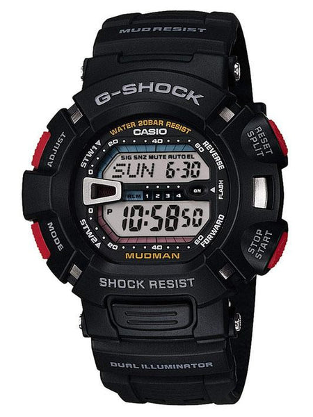 G-Shock G9000-1V Mudman Super Illuminator Black Mens Watch - Shop at Altivo.com