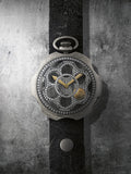 TAMBOORO ONE SHOT DIRTY SILVER ZIRCONIA Mens Watch TB-100-SL-ZW-SL-CP - Shop at Altivo.com