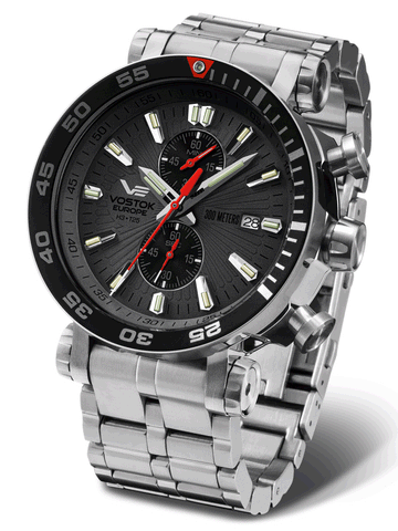 Vostok-Europe ENERGIA 2 Men's Mecha-Quartz Chronograph - VK61-575B588B - Shop at Altivo.com