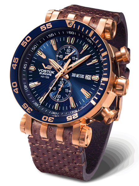 Vostok-Europe ENERGIA 2 Men's Mecha-Quartz Chronograph - VK61-575B590 - Shop at Altivo.com